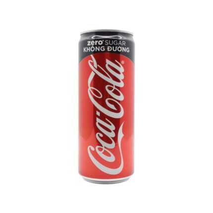 NƯỚC NGỌT COCA ZERO LON CAO (320ml)