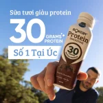 【Rokeby Farms】Sữa Protein Smoothie 425ml x 3 Chai (30g Protein) - Vị Vanilla / Chocolate / Cà Phê - Ảnh 7